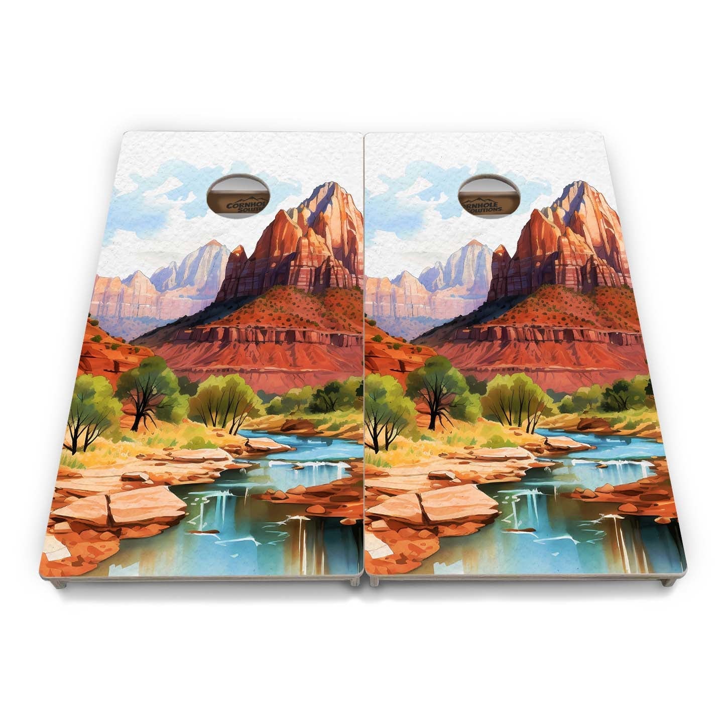 National Parks Cornhole Boards - Professional Tournament Series (10 different options)